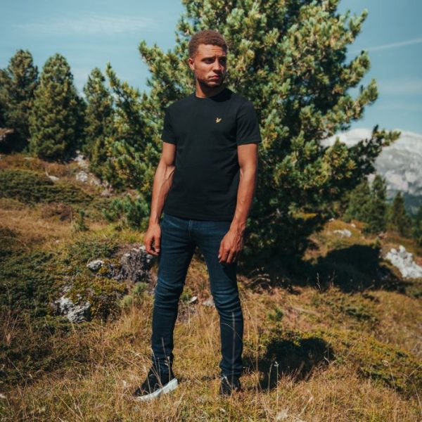 Lyle & Scott Plain T-Shirt Zwart