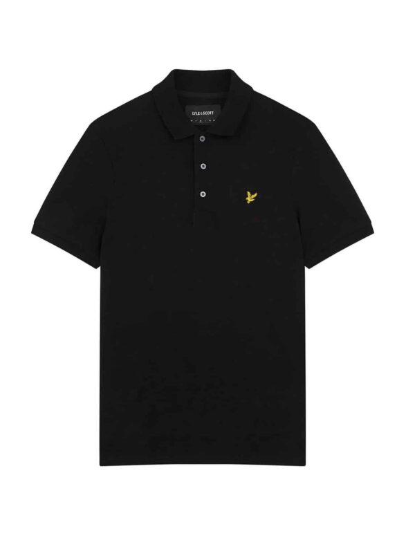 Lyle Scott Plain Polo Zwart SP400VOG Z865