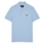 Lyle & Scott Plain Polo Licht Blauw