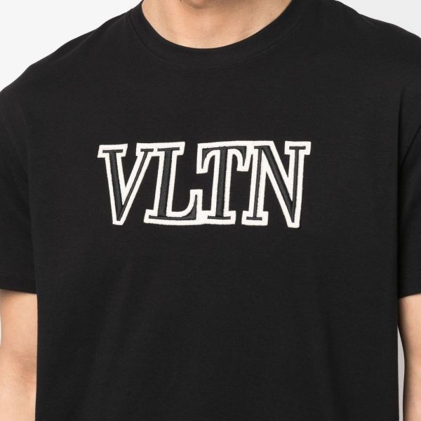 VALENTINO ヴァレンティノ VLTNロゴTシャツ ブラック S Valentino Garavani VLTN-T-Shirt Schwarz | Mezaldy DE