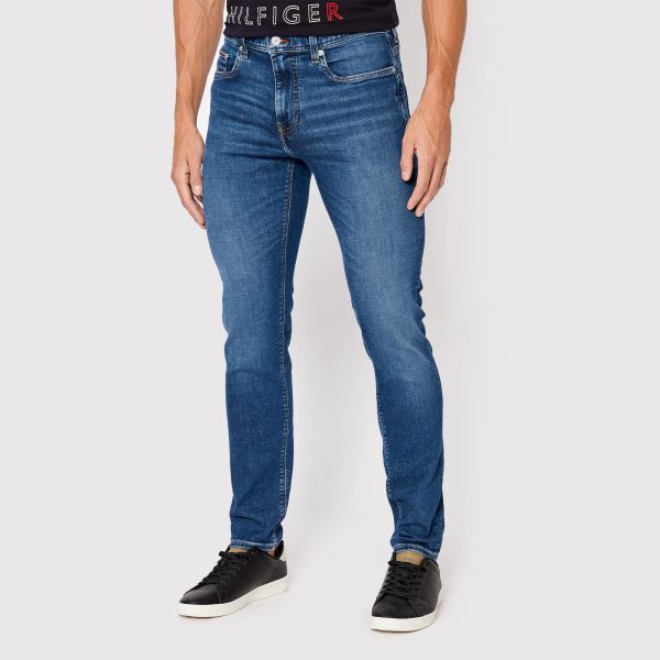 Tommy Hilfiger Slim Bleecker Jeans Blauw