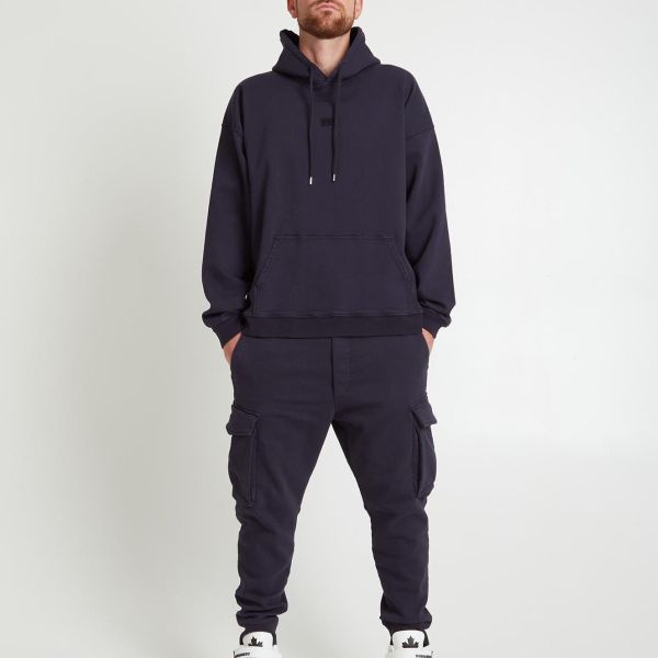 Dsquared2 Mini Logo Hoodie Navy