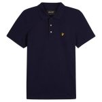 Lyle & Scott Plain Polo Navy