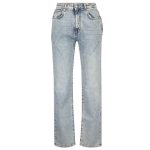 represent front stitch baggy jeans denim blauw