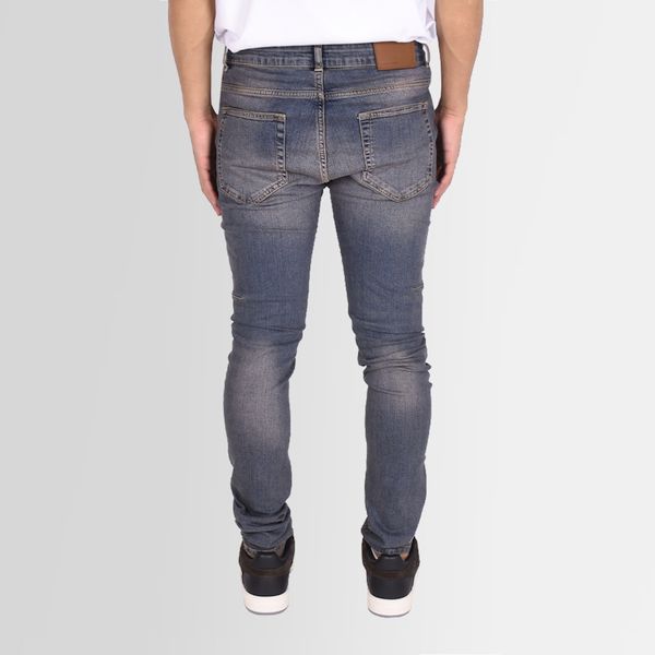 flaneur homme essential skinny jeans blauw