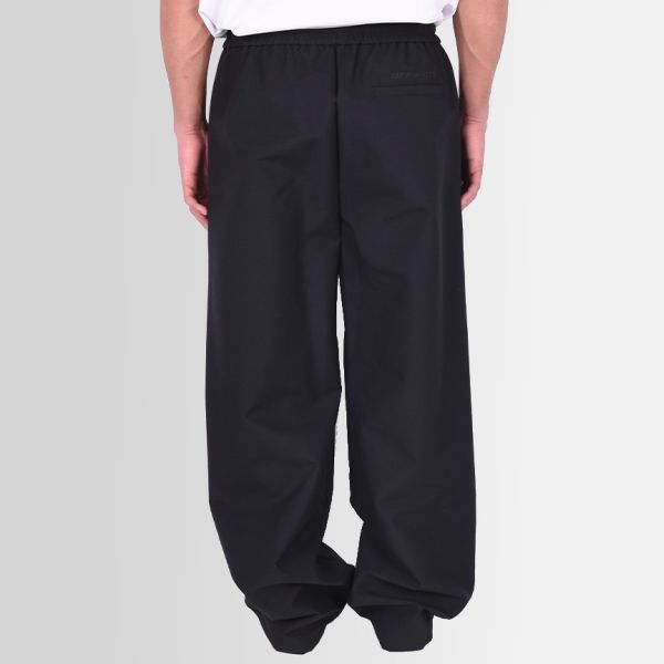 Off-White Patch Peach Util Wide Pullon Broek Zwart