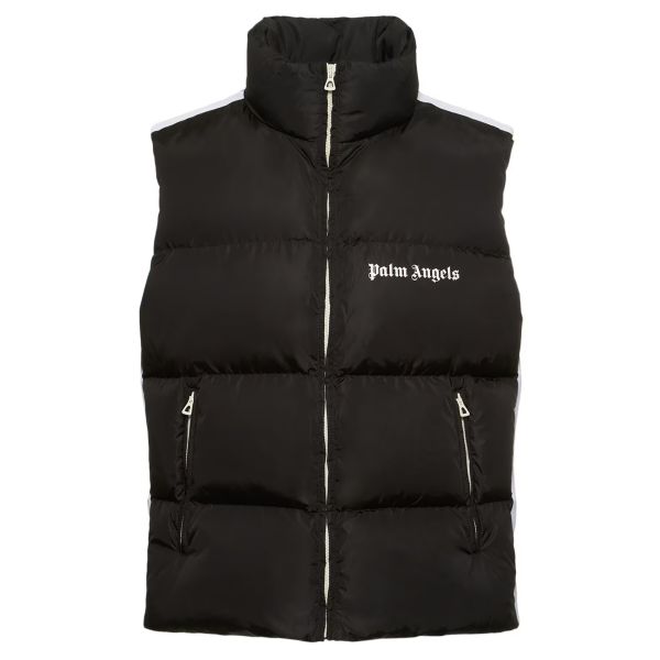 Palm Angels Classic Track Down Bodywarmer Zwart