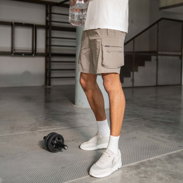 represent 247 korte broek beige