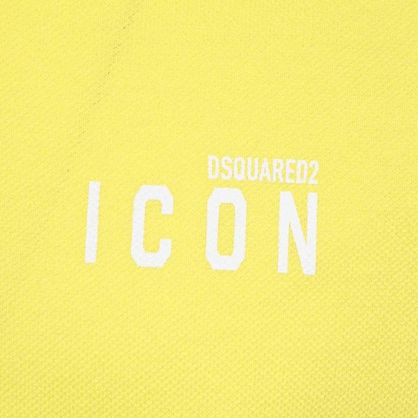Dsquared2 Icon Polo Geel
