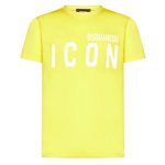 Dsquared2 Icon T-shirt Geel