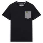 Lyle & Scott Contrast Pocket T-shirt Zwart