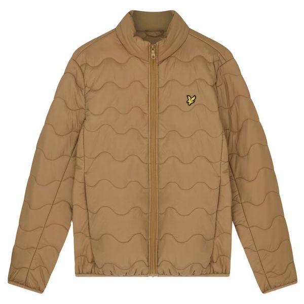 Lyle & Scott Crest Quilted Jas Donker Groen