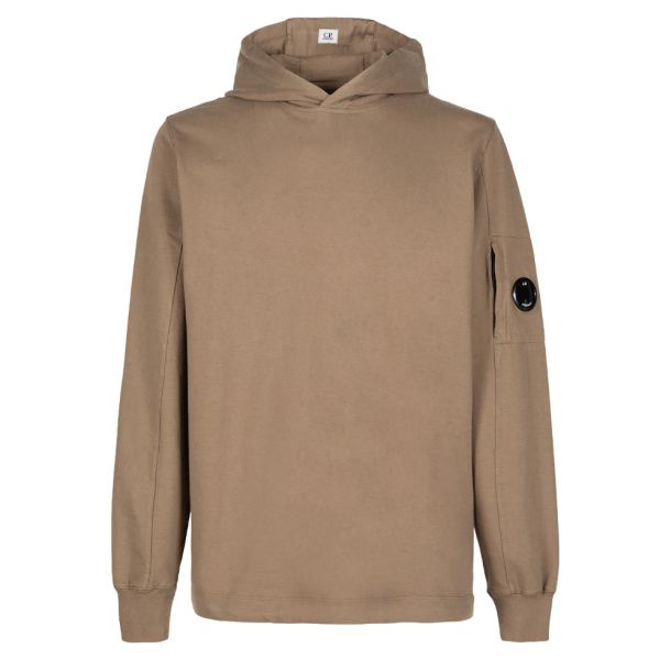 CP Company Light Fleece Hoodie Bruin