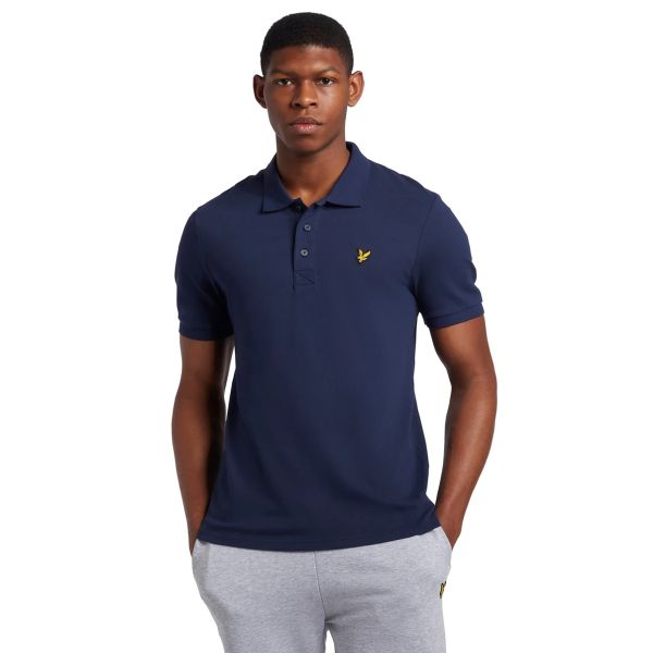 Lyle & Scott Plain Polo Navy