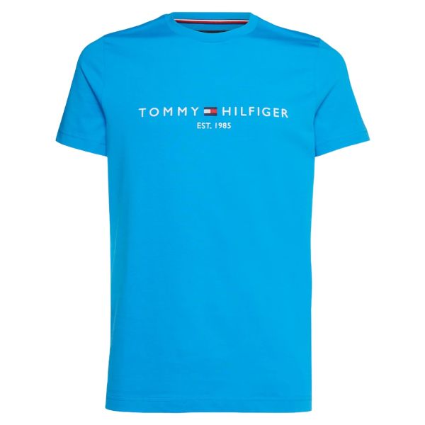 Tommy Hilfiger Logo T-shirt Blauw