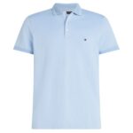 Tommy Hilfiger Pretwist Mouline Polo Licht Blauw
