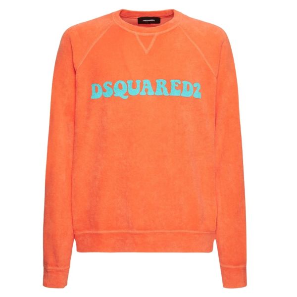 Dsquared2 Towel Raglan Sweater Oranje