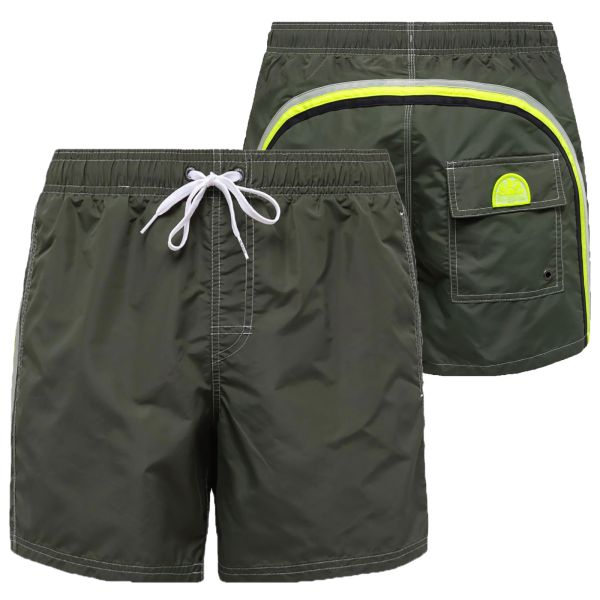 Sundek Zwembroek Donker Groen