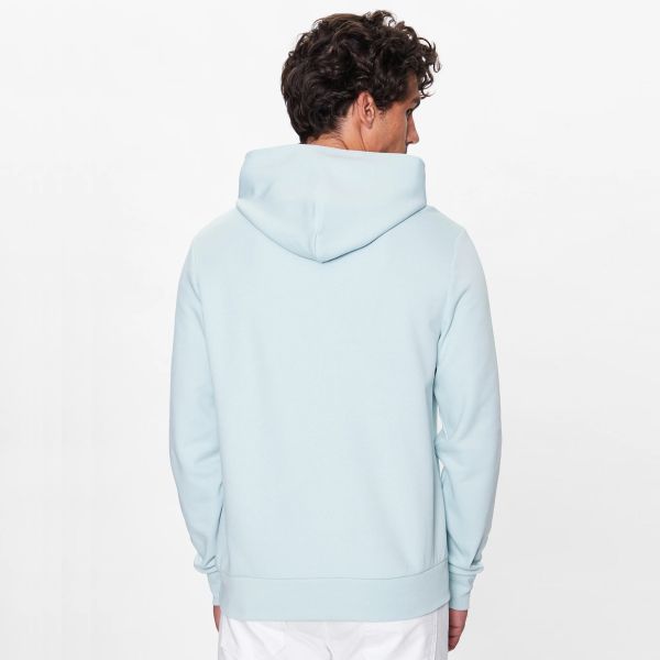 Calvin Klein Micro Logo Hoodie Licht Blauw