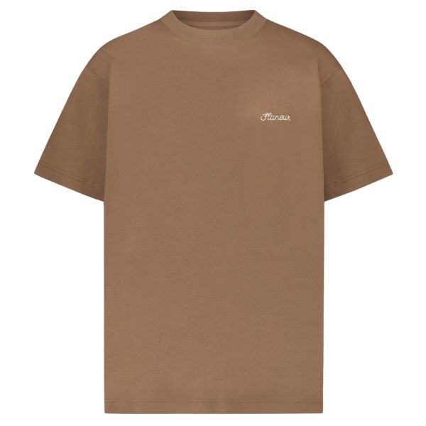 Flâneur Signature T-shirt Bruin