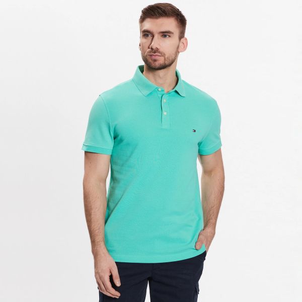 Tommy Hilfiger Polo Turquoise