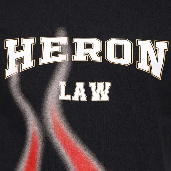 Heron Preston Heron Law Flames T-shirt Zwart