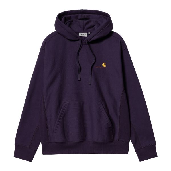 Carhartt American Script Hoodie Paars