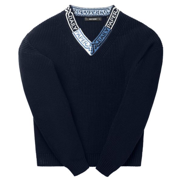 Daily Paper Roshaun Sweater Navy