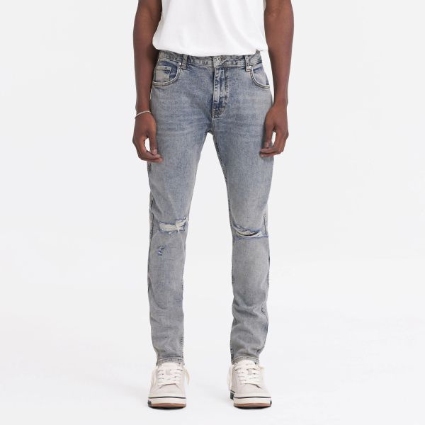 Represent R1 Destroyer Denim Jeans Licht Blauw