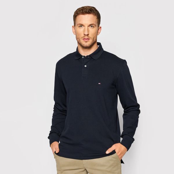 Tommy Hilfiger 1985 Longsleeve Polo Navy