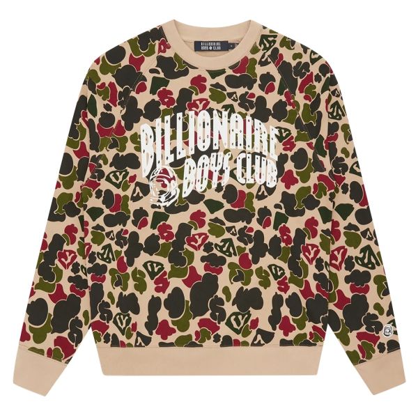 Billionaire Boys Club Duck Camo Sweater Multi Camo