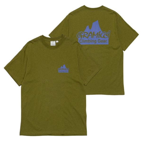Gramicci Climbing Gear T-shirt Groen