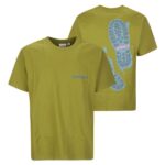 Gramicci Footprints T-shirt Groen