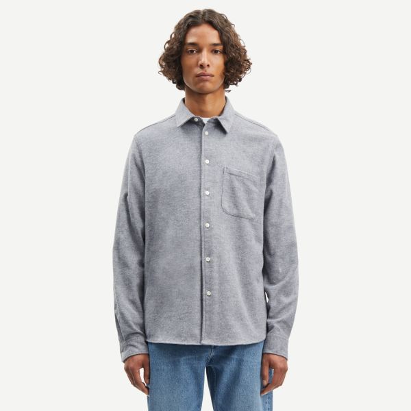 Samsøe Samsøe Liam Overshirt Grijs