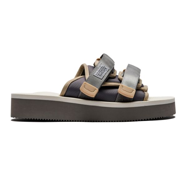 Suicoke Moto-Po Slippers Grijs