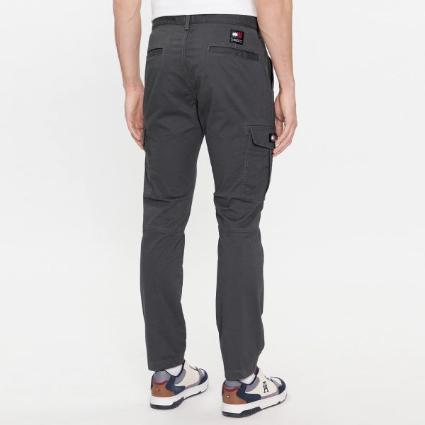 Tommy Jeans Austin Cargo Broek Antraciet