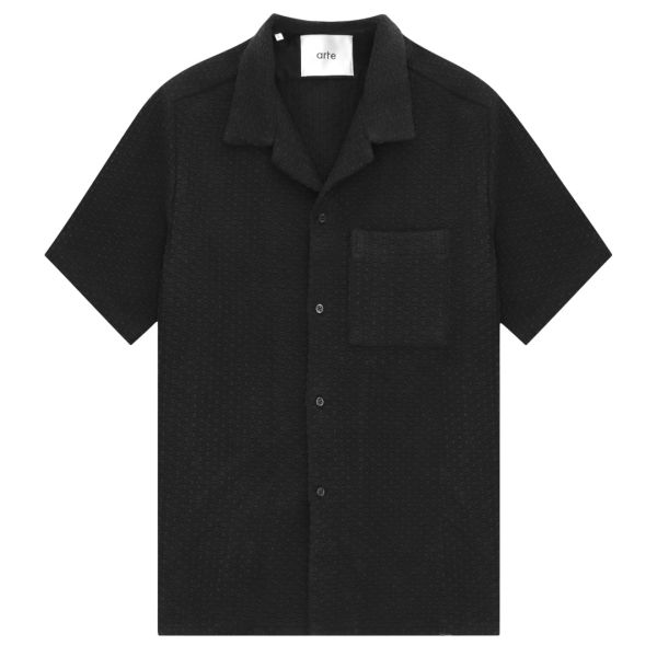 Arte Antwerp Smith Overhemd Zwart