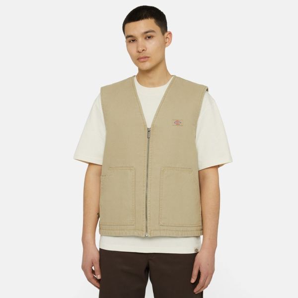 Dickies Duck Canvas Vest Beige