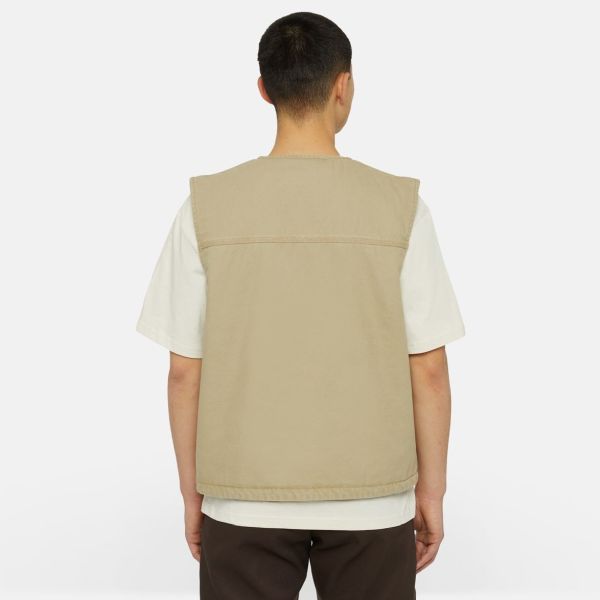 Dickies Duck Canvas Vest Beige