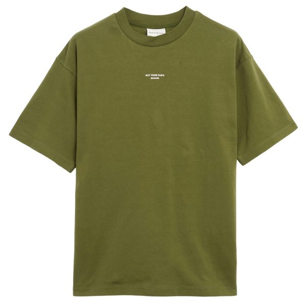 Drôle De Monsieur NFPM T-shirt Donker Groen
