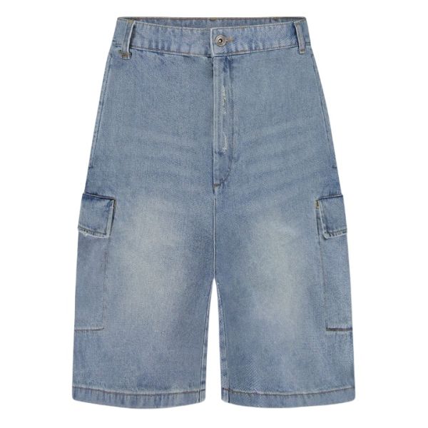Flâneur Cargo Korte Broek Blauw