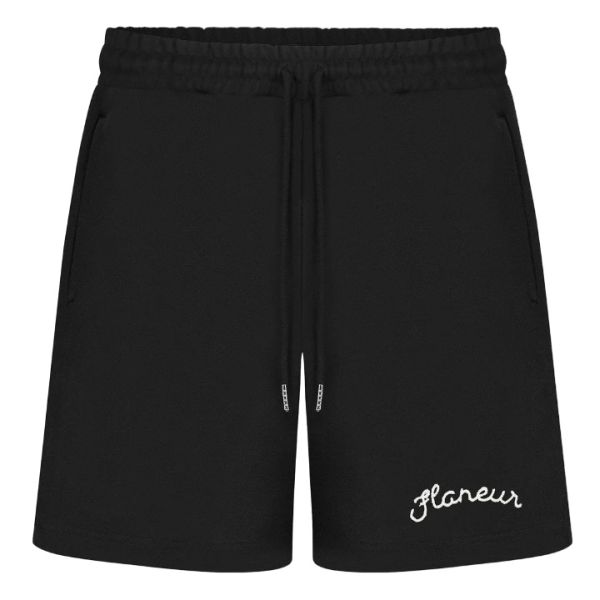 Flâneur Signature Korte Broek Zwart