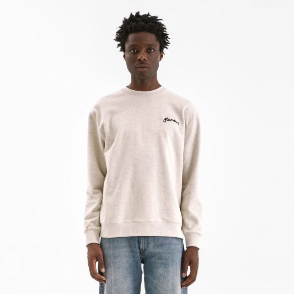 Flâneur Signature Sweater Grijs