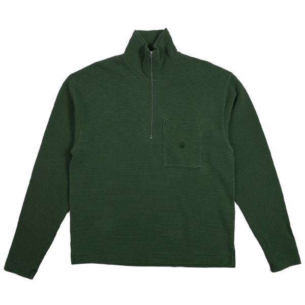 New Amsterdam Surf Association Tide Half-Zip Sweater Donker Groen