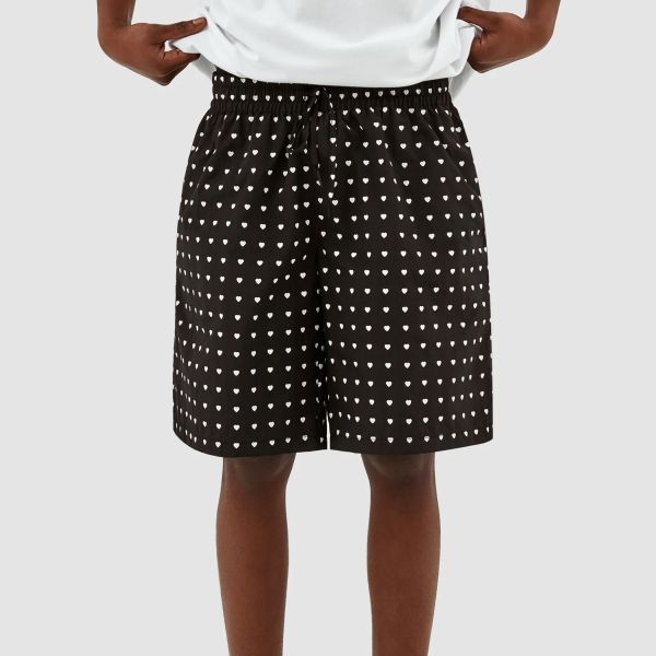 Arte Antwerp Jules Heart Korte Broek Zwart/Wit