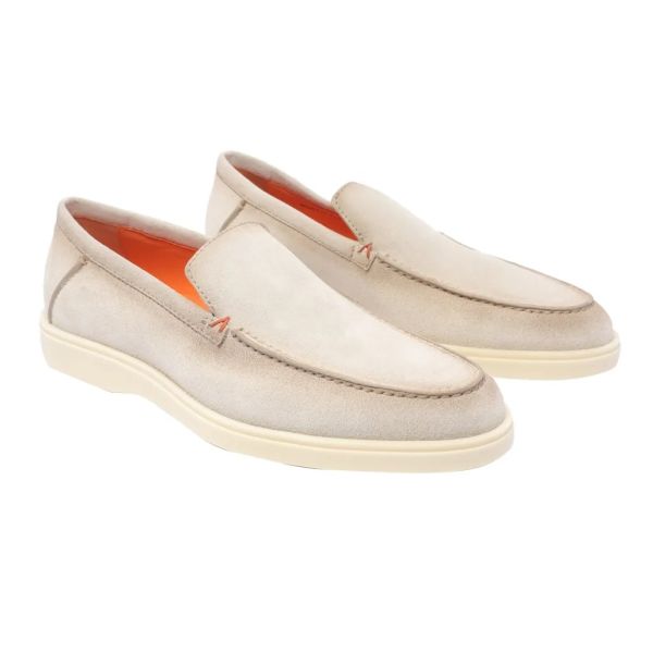 Santoni Botanist Loafers Beige