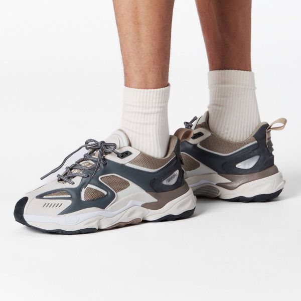 Axel Arigato Satellite Runner Sneaker Weiß/Beige | Mezaldy