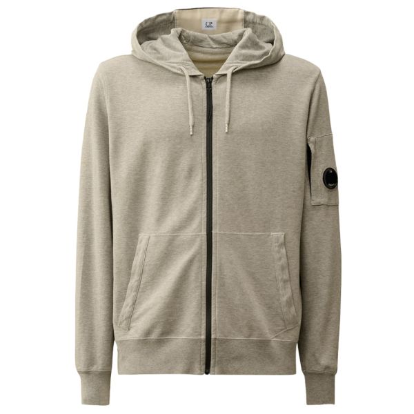 CP Company Light Fleece Strickjacke Grau Mezaldy DE