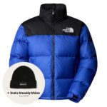 the north face 1996 retro nuptse jas 1 blauw