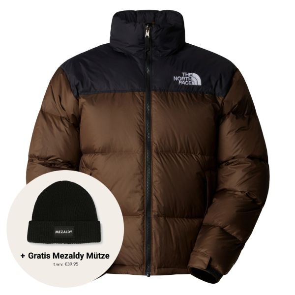 the north face 1996 retro nuptse jas 1 bruin